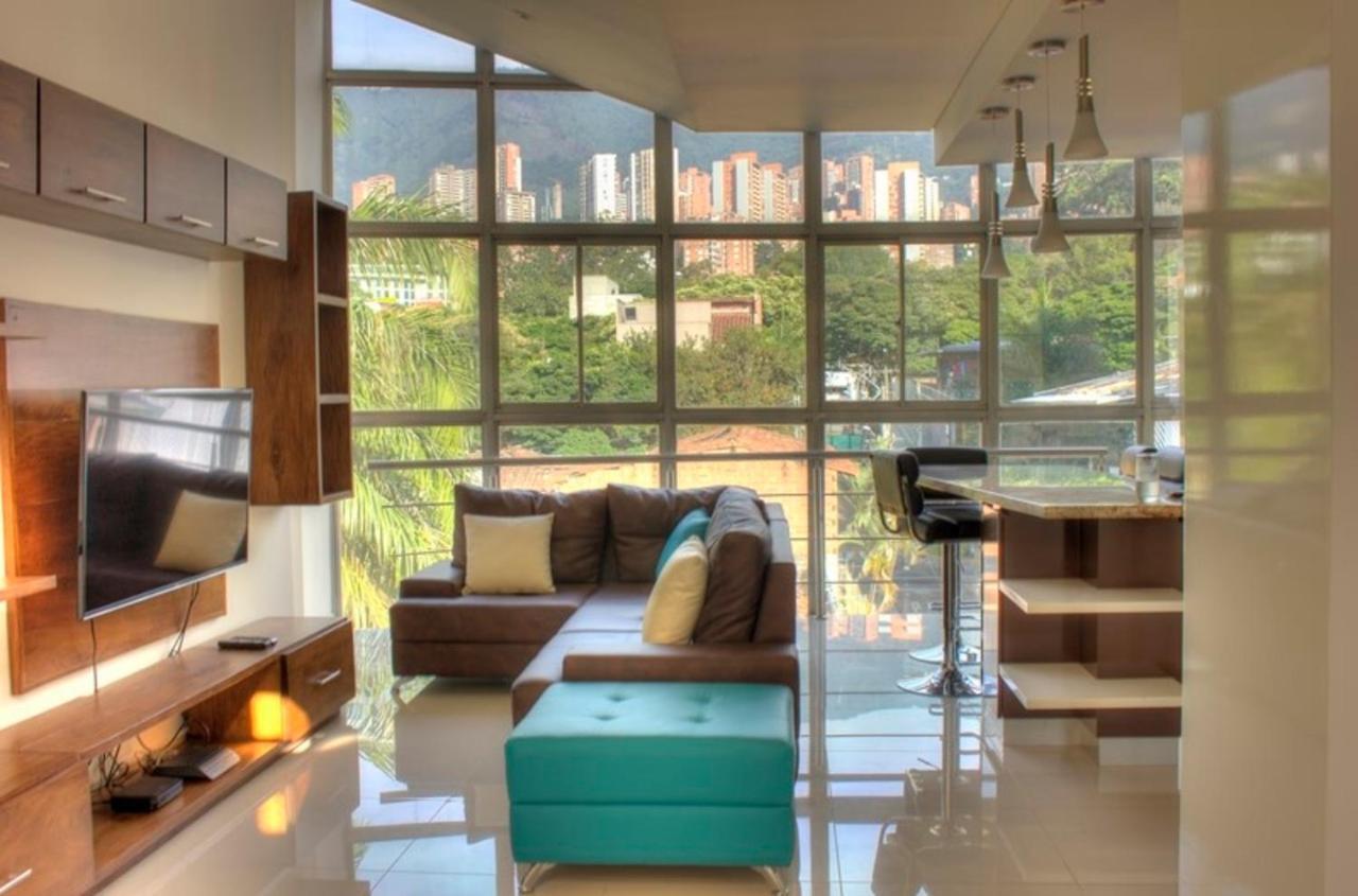 Apartamento Lleras Ac Hot Tub Medellín Zewnętrze zdjęcie